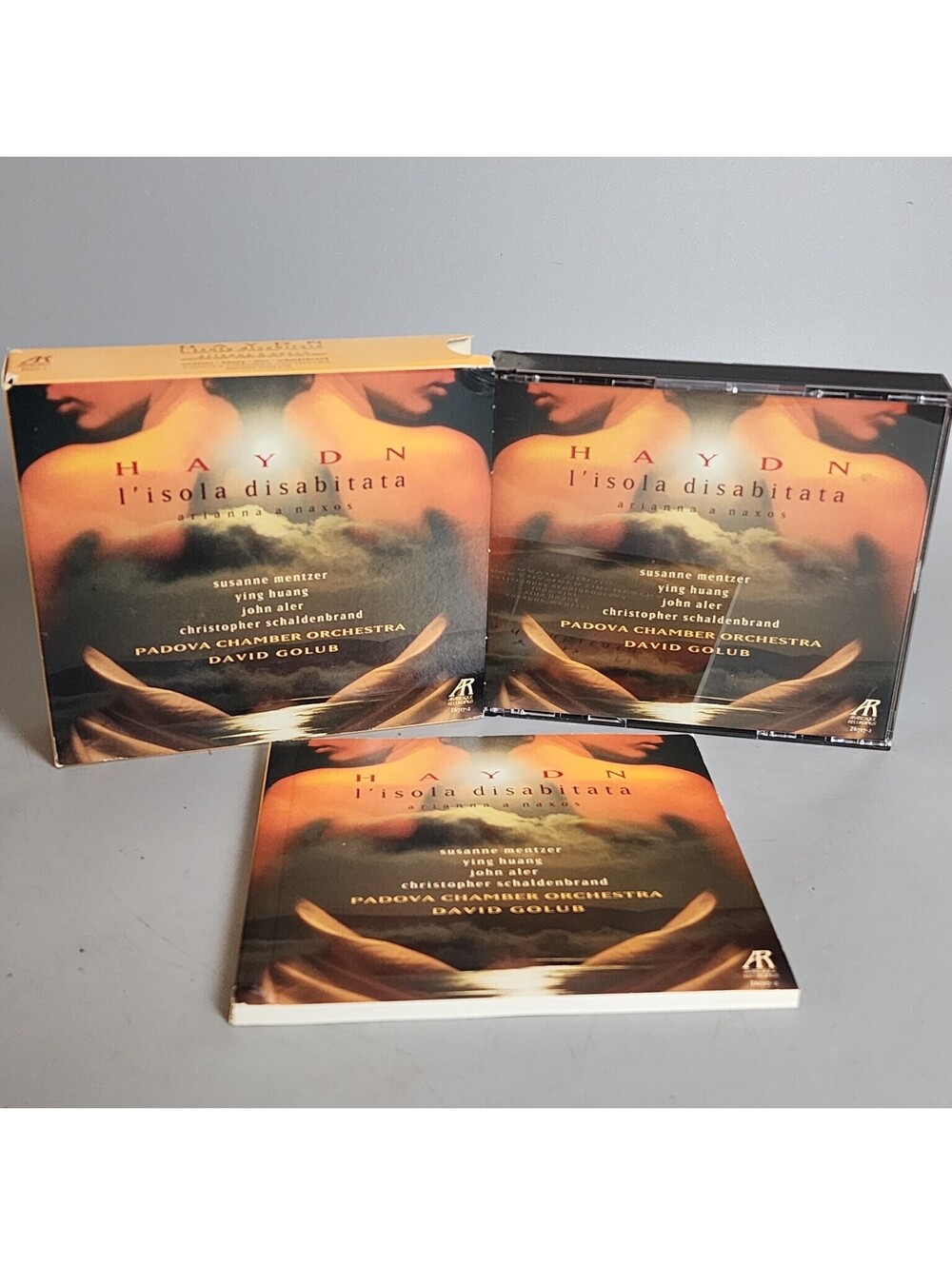 Haydn: L'isola Disabitata / Arianna a Naxos 2 CD Opera Arabesque Recordings